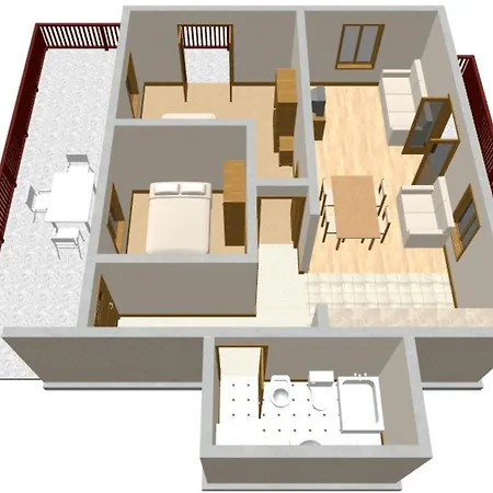 By The Sea Prizba, Korcula - 149 普瑞兹巴